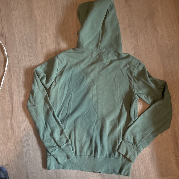 Ralph Lauren Denim And Supply Mens Zip Up Hoodie Green, Small - Picture 4 of 4